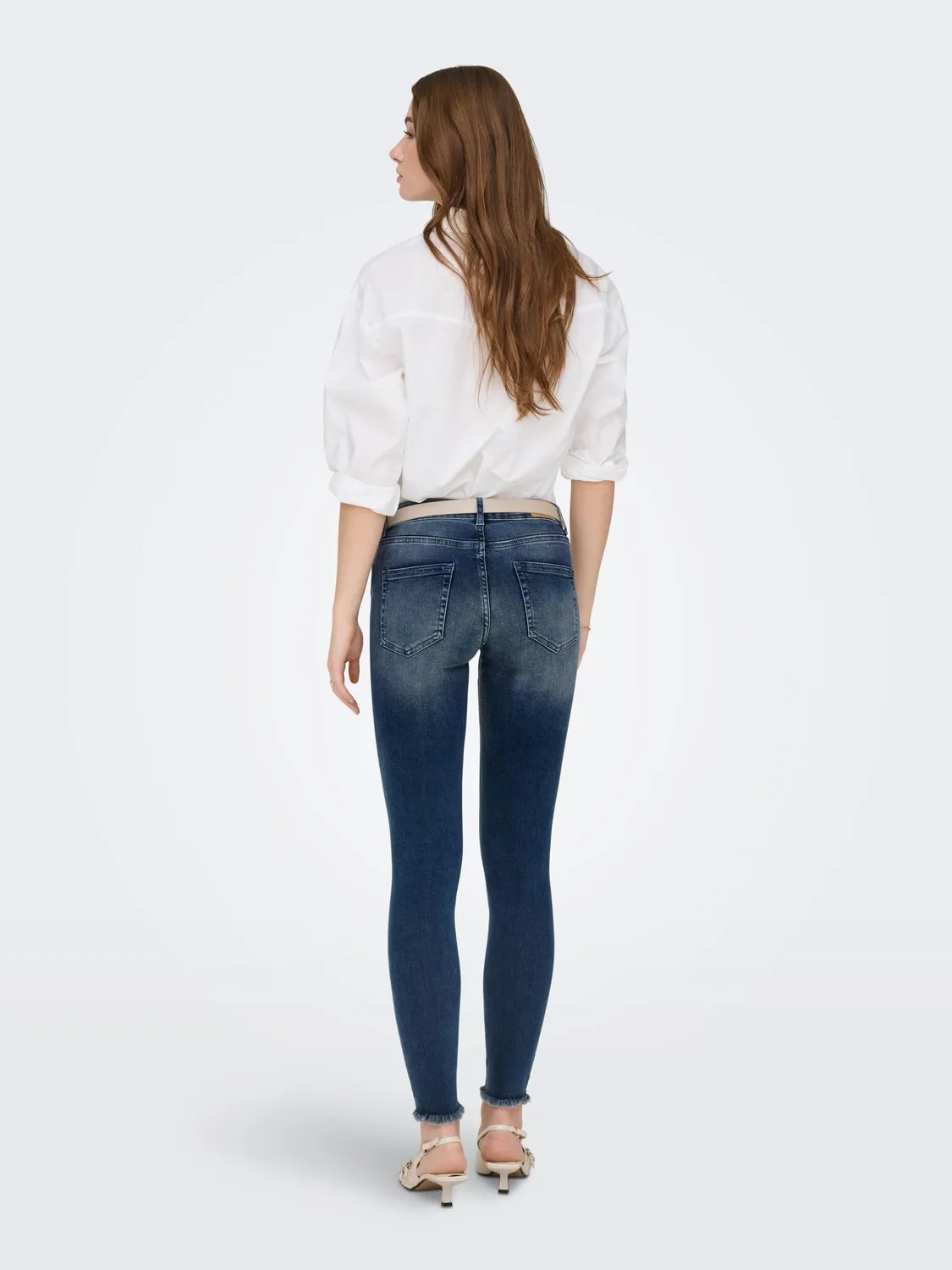 ONLY ONLBLUSH Life Jeans Skinny Donna XL/30L Grigio