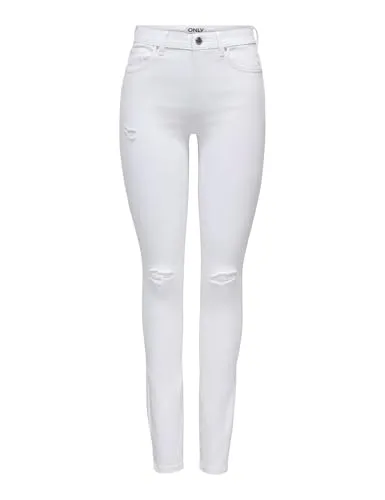 ONLY Onlwauw jeans destroy donna M/34 bleach