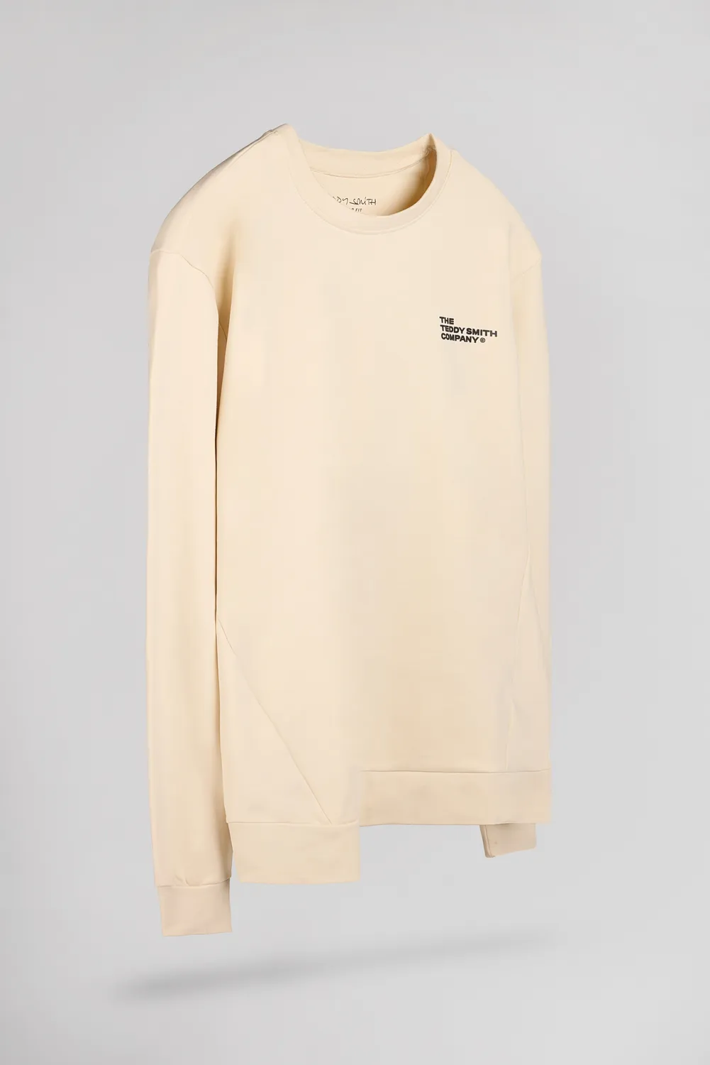 Teddy Smith S-Company RC felpa cream uomo