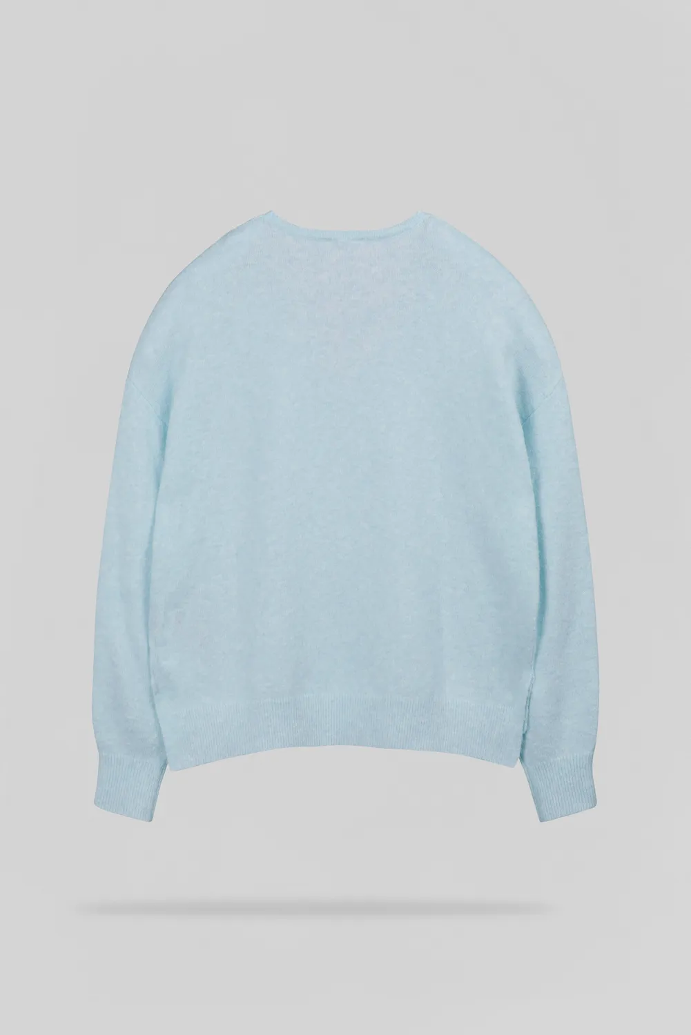 Teddy Smith P-Billie pull azzurro scollo V donna