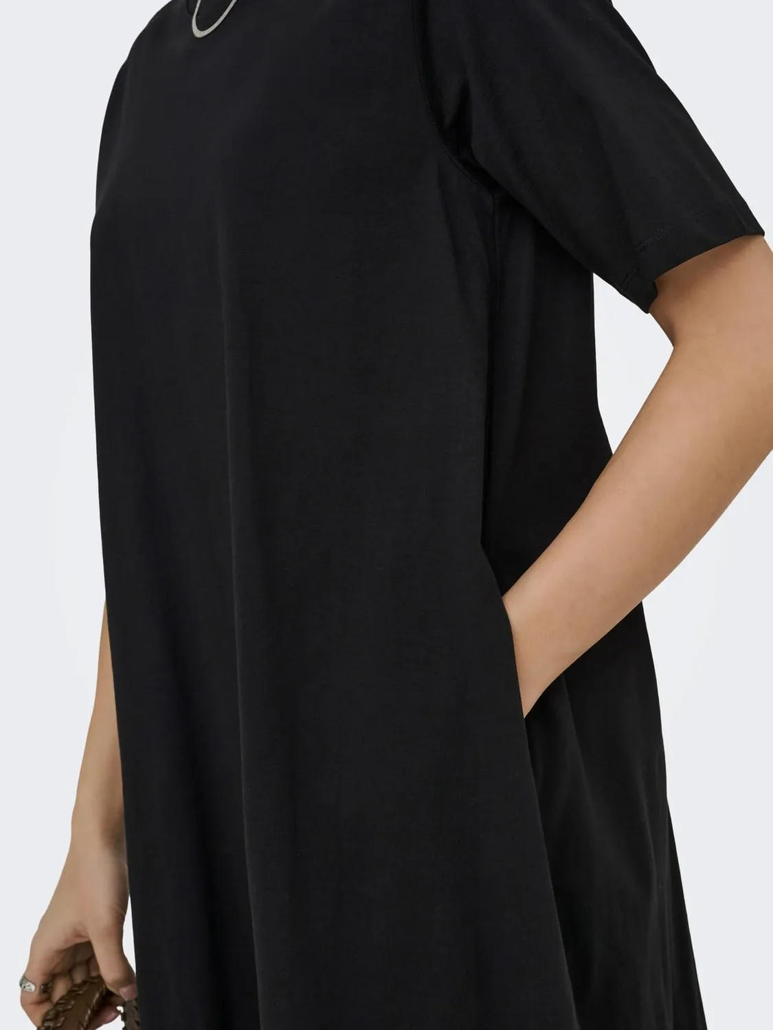 ONLY Onlmara Life abito donna nero con tasche