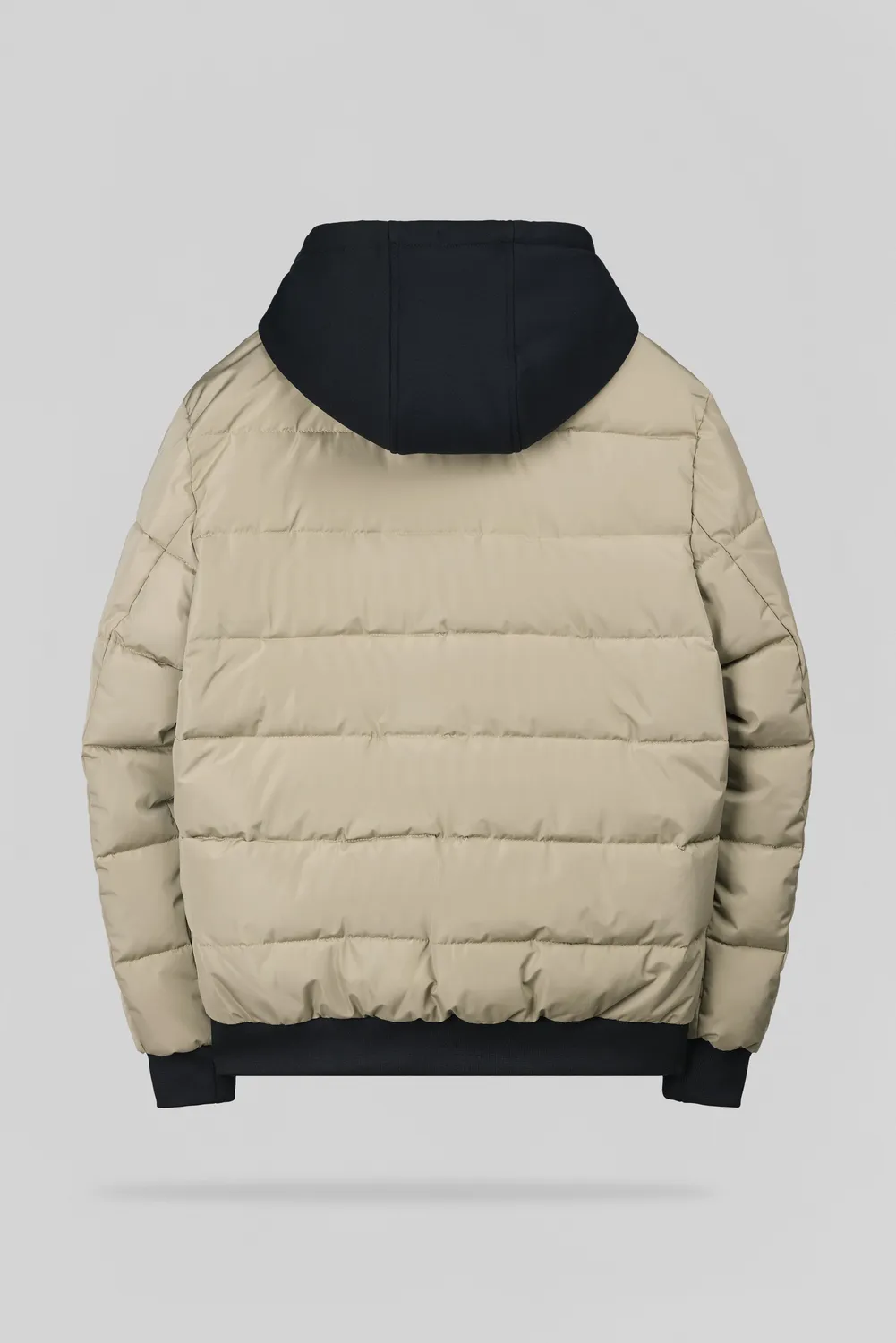 Teddy Smith B-East Piumino Uomo Wolf Beige Idrorepellente