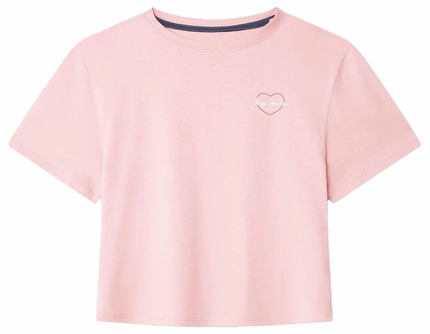 Pepe Jeans Giana t-shirt bambina rosa in cotone