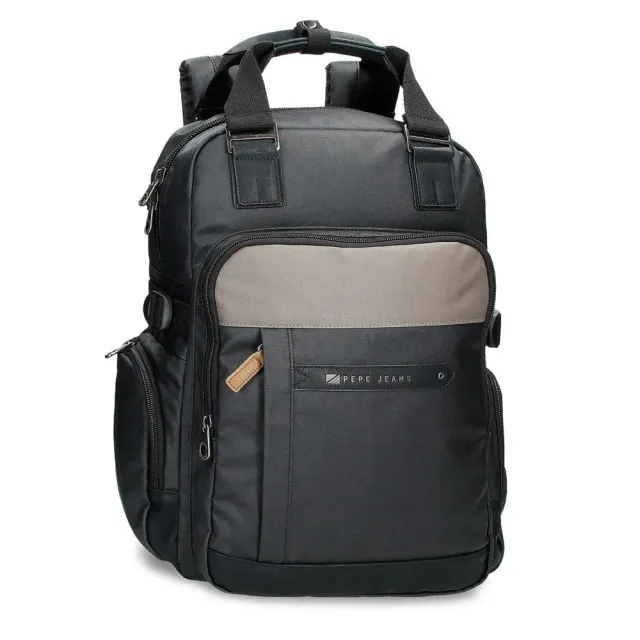 Pepe Jeans Cardiff PC 15 zaino porta PC 15" nero