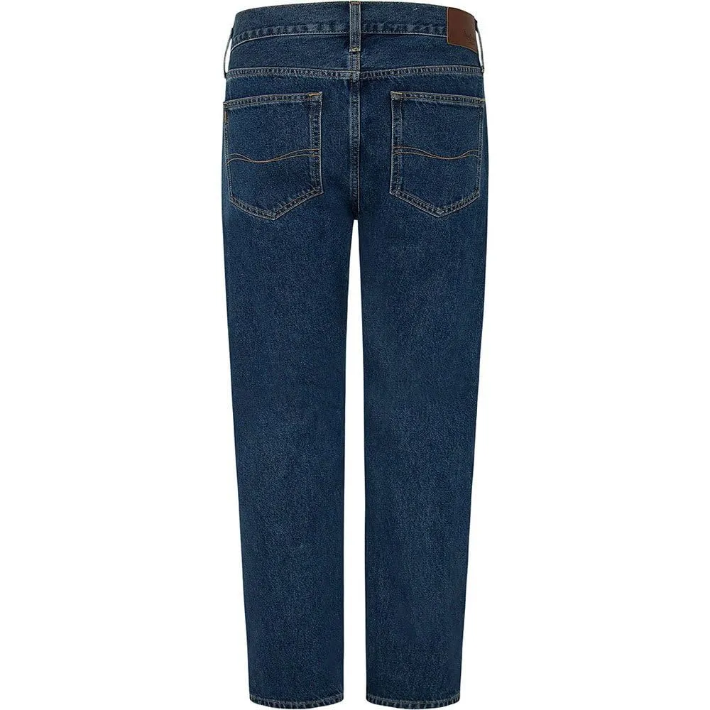 Pepe Jeans Byron Jeans Uomo 36W/30L Blu Dritto Rigido