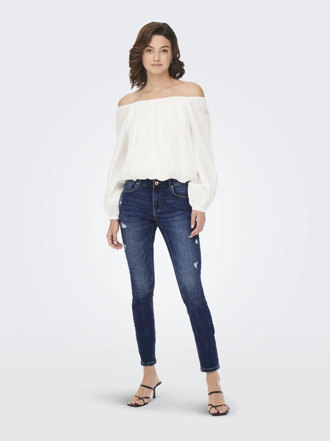 ONLY Onldaisy Push Up jeans donna blu 28/32