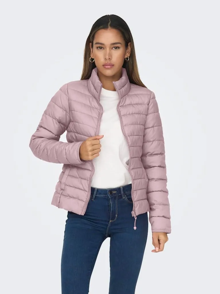 Only Onltahoe giacca donna trapuntata violet ice
