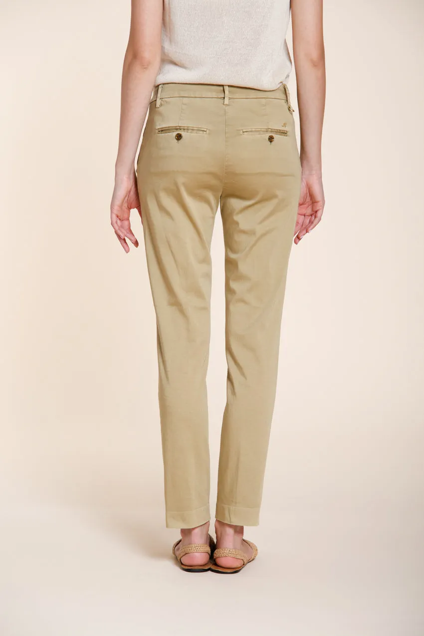 Mason's New York Slim chino beige slim cotone