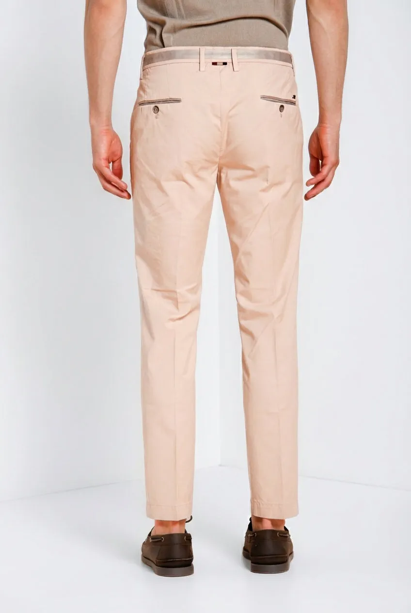 Mason's Torino 1 Pinces chino uomo rosa slim