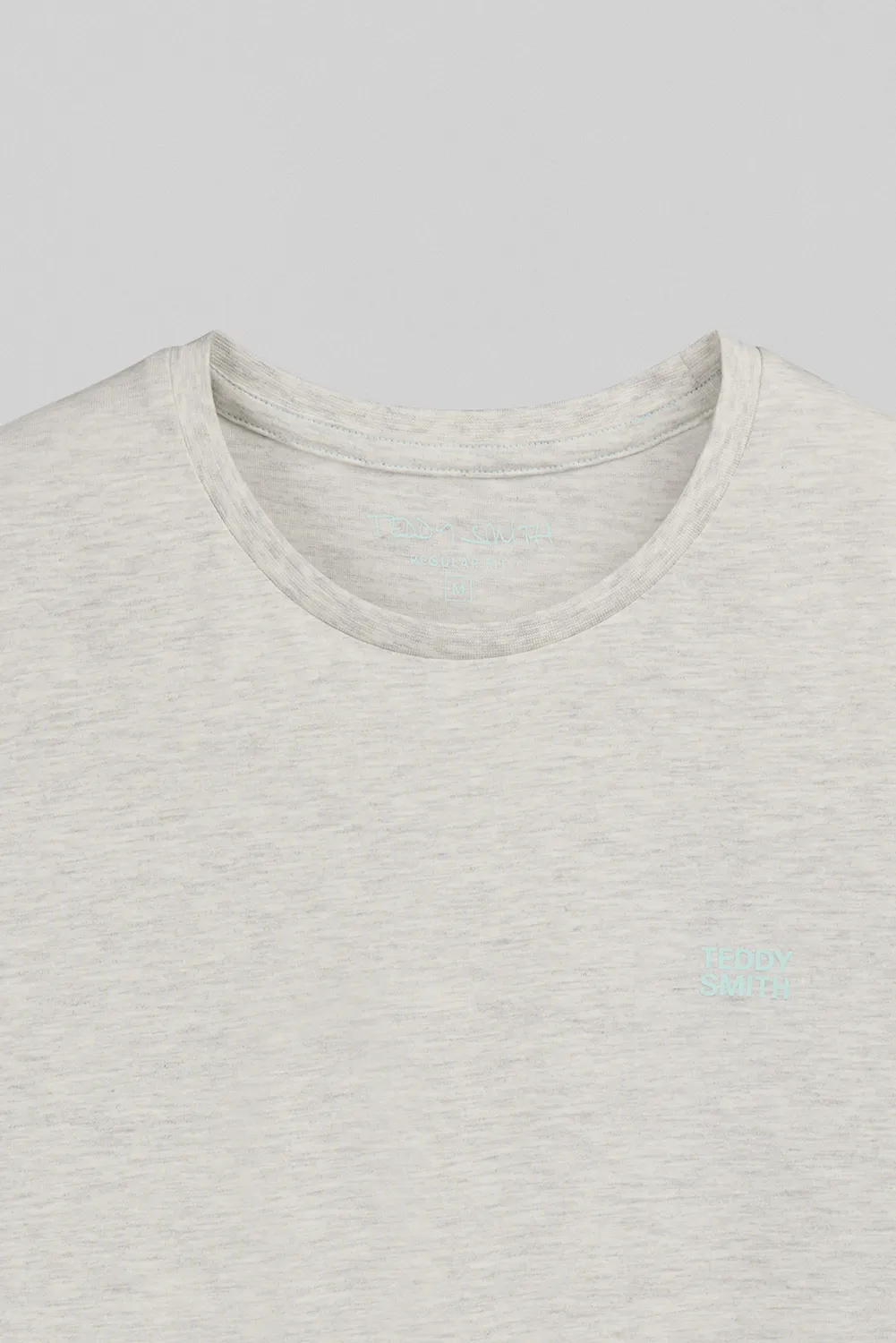 Teddy Smith The Tee 1 t-shirt bianco chine uomo