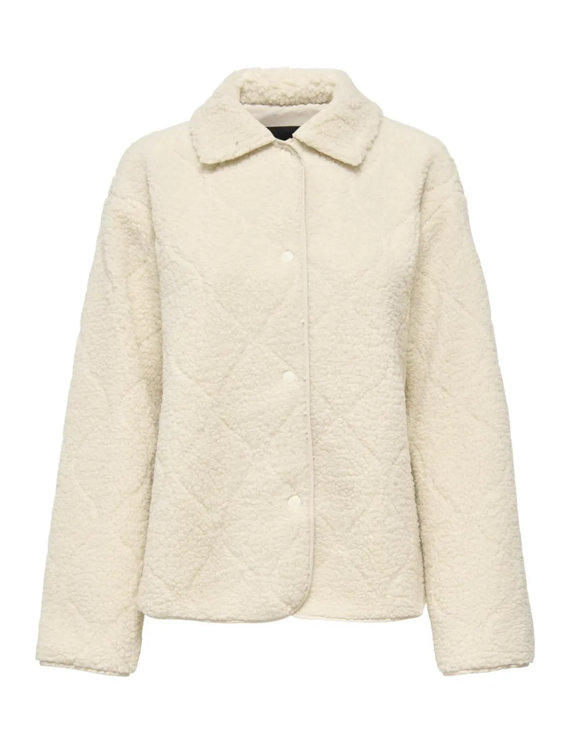 ONLY Onlkelly Teddy Quilted Jacket Otw giacca trapuntata teddy