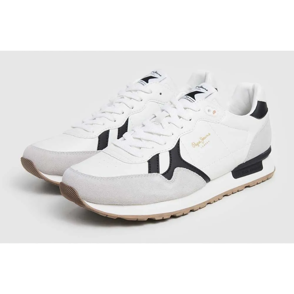 Pepe Jeans Brit Supra sneakers uomo 43 EU pelle bianca