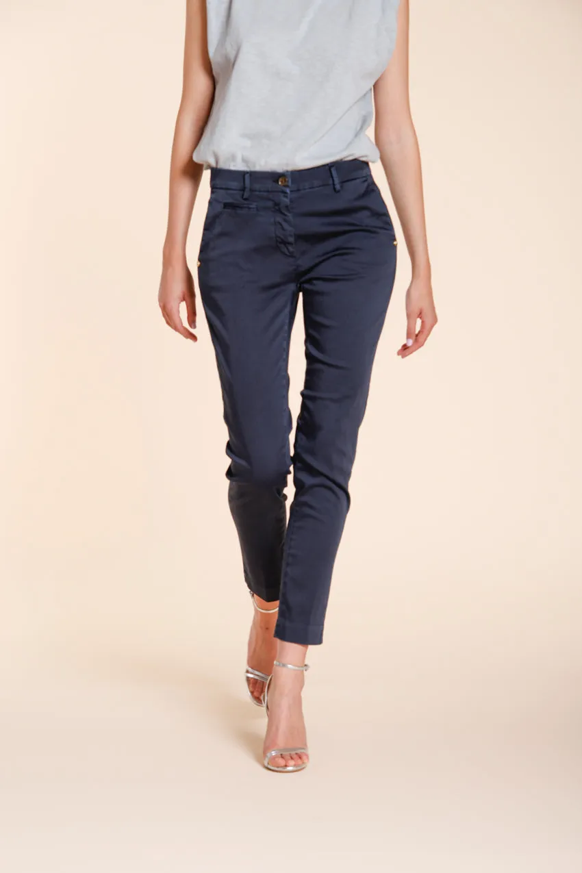 Mason's New York Slim Chino Donna Blu Notte Slim Fit Stretch
