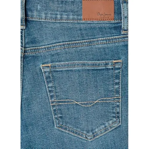 Pepe Jeans Asher Jeans Taper Bambino 10 Anni Blu