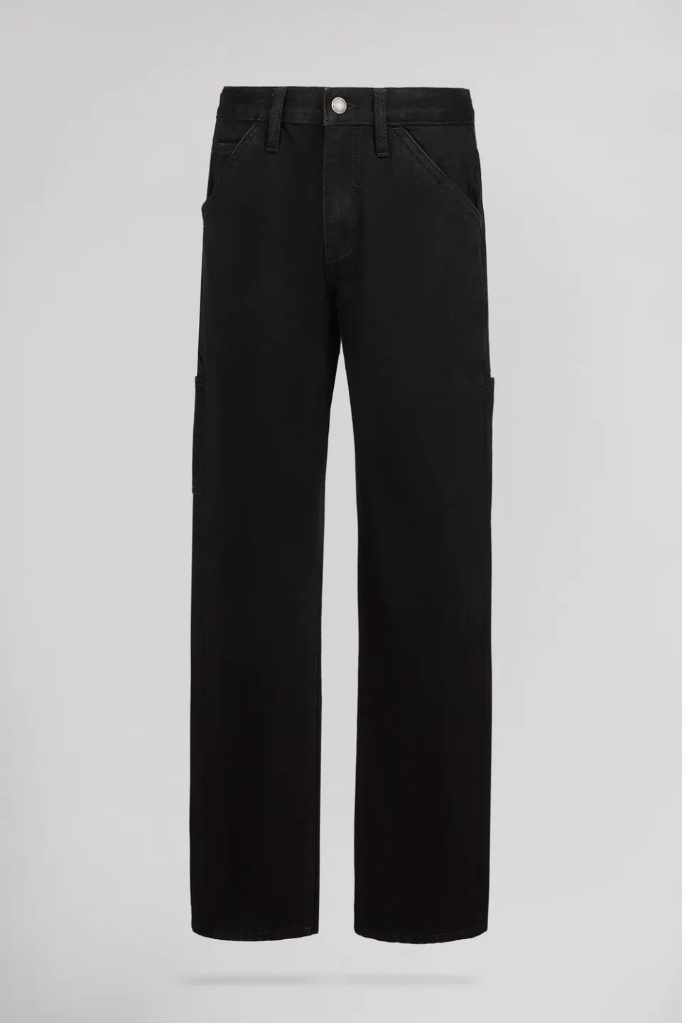 Teddy Smith Carpenter Jr jeans bambino Noir Clean puro cotone