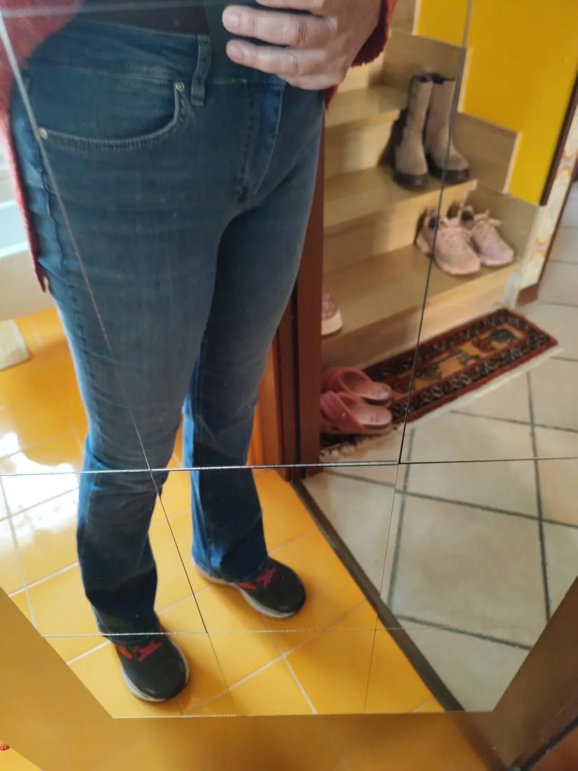 ONLY ONLBLUSH Jeans Flare Donna Blu pousse?