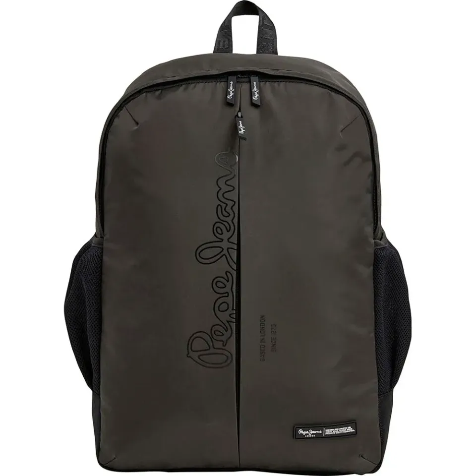 Pepe Jeans Devin Core zaino grigio scuro con porta laptop