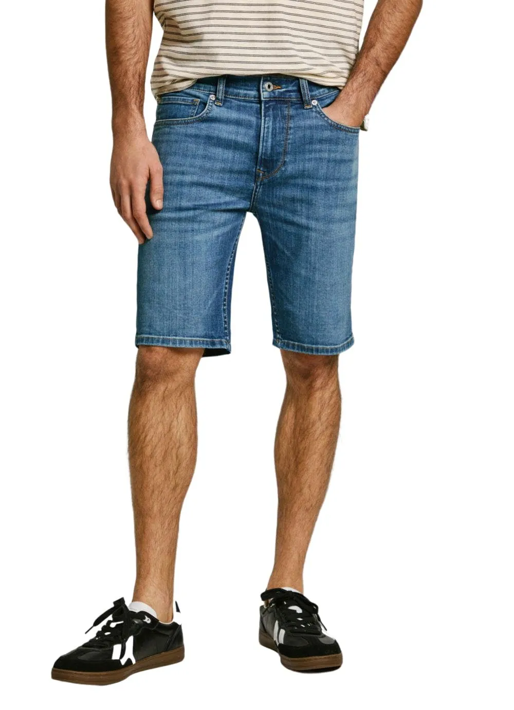 Pepe Jeans Slim Short Pantaloncini Uomo 34W Denim