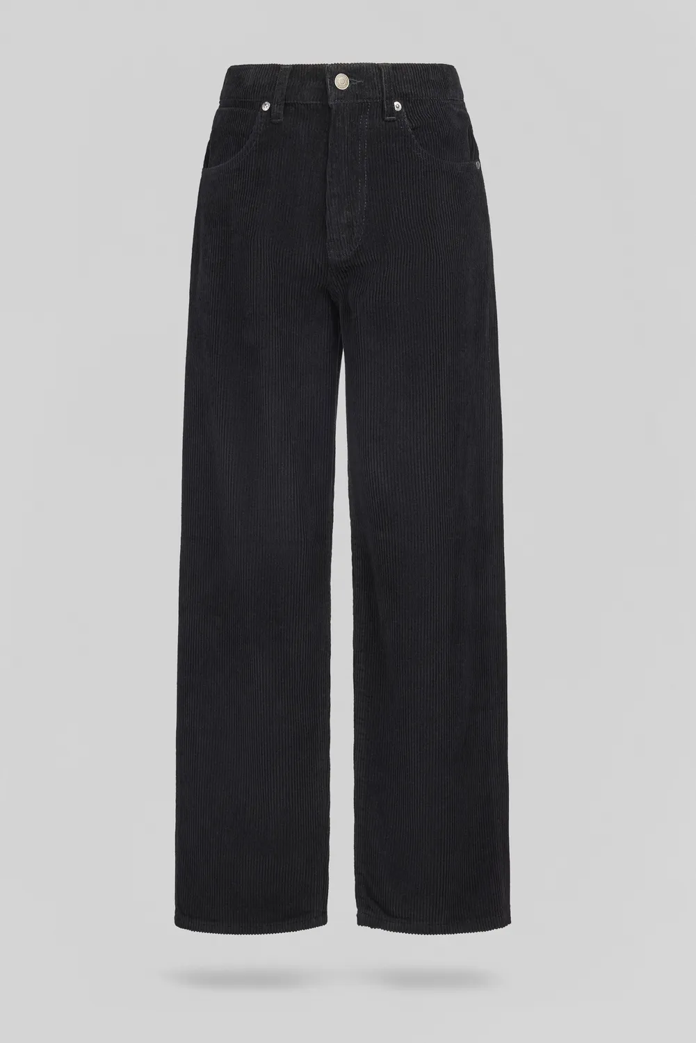 Teddy Smith Big Memphis JR jeans baggy velluto nero ragazzo