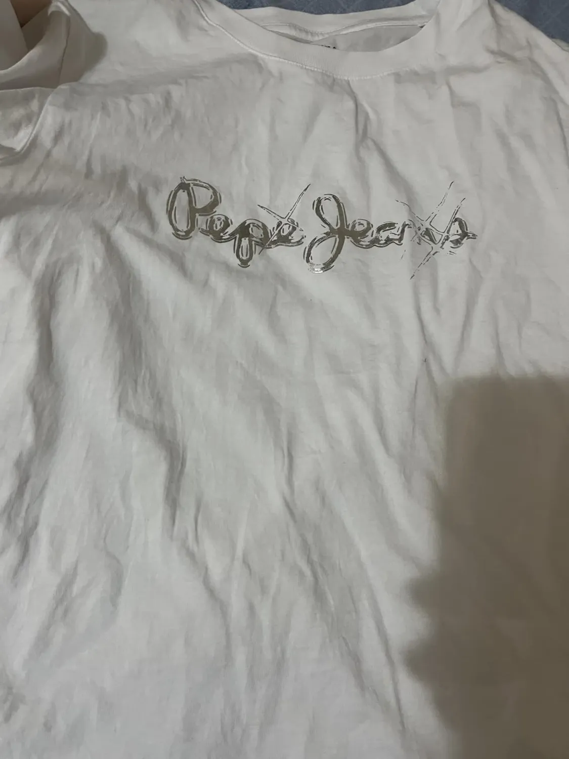 Pepe Jeans Bright Logo T-Shirt Donna L Nera Cotone