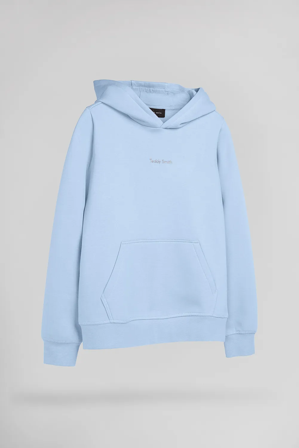 Teddy Smith S-Solene Hoody Jr felpa azzurra bambina