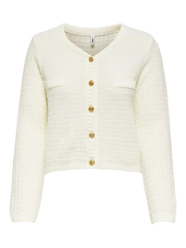 ONLY Onlnolan Life LS Jacket Knt maglia donna M chiusa