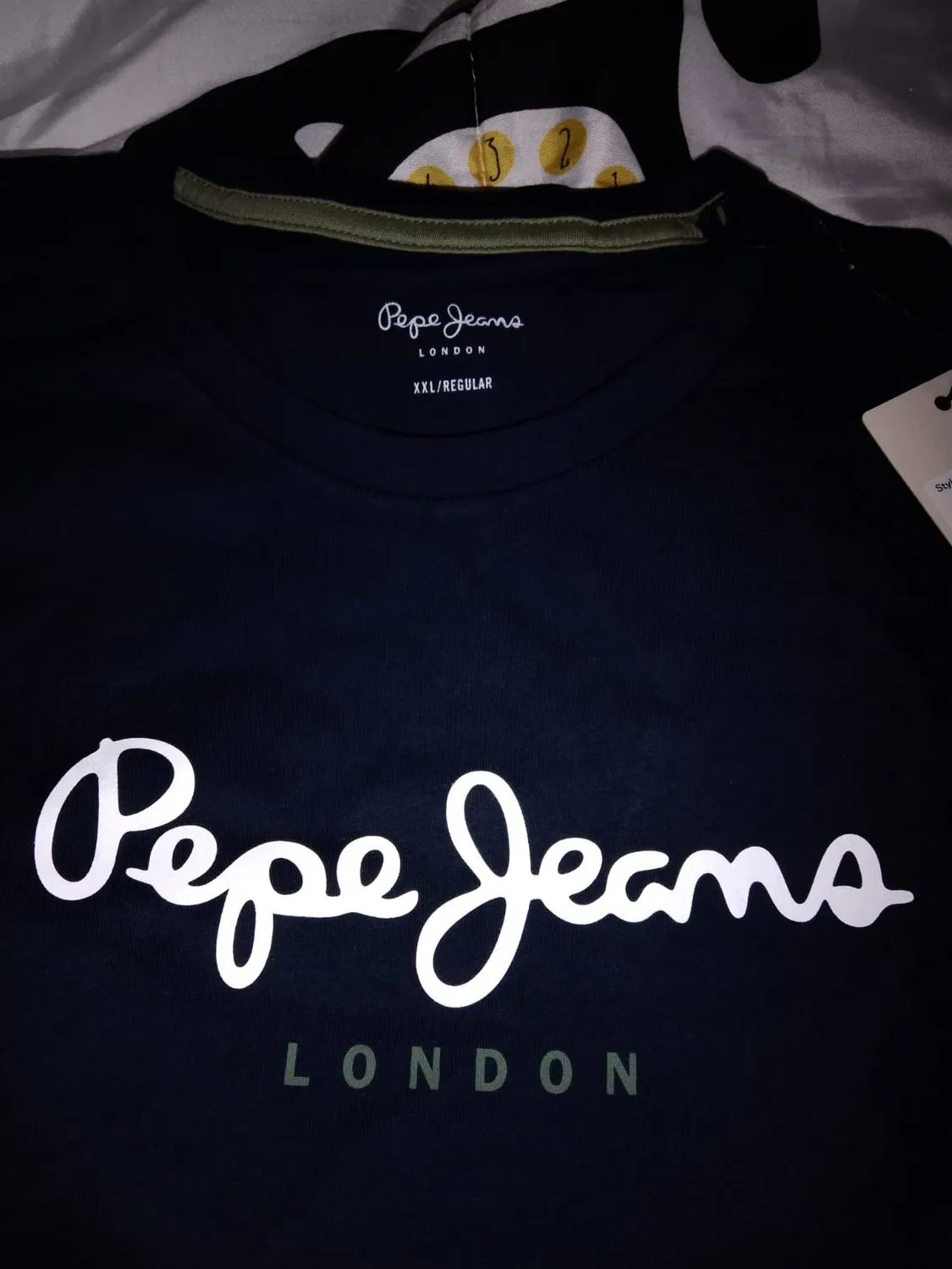 Pepe Jeans Eggo maglietta maniche lunghe uomo blu navy slim fit