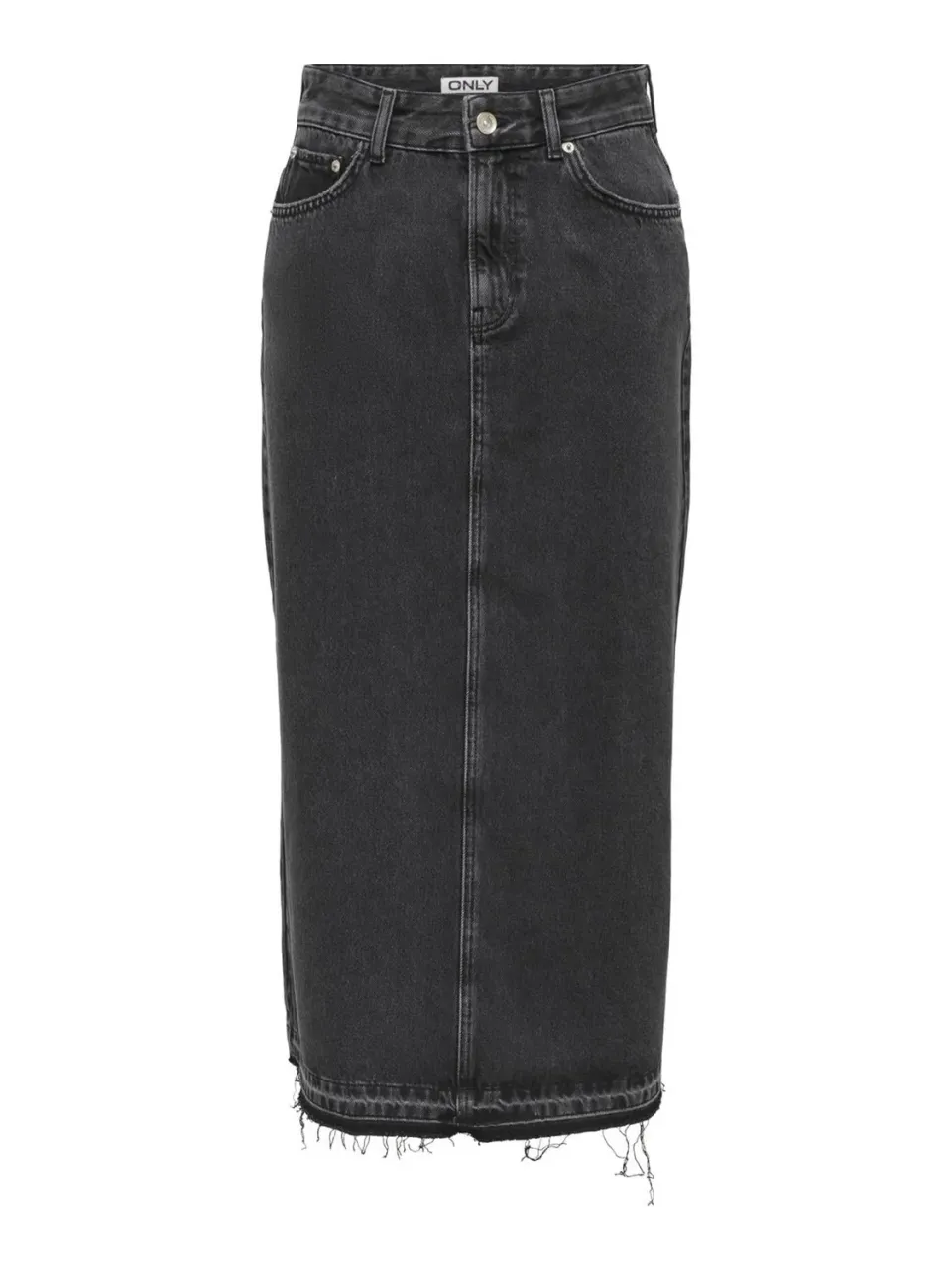 ONLY Onlnelia gonna jeans S nero delavé lunga