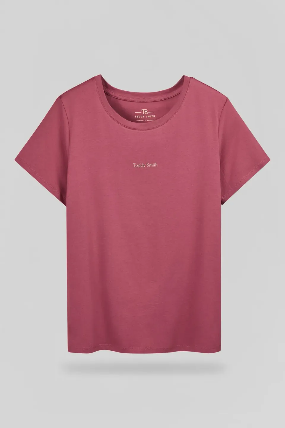 Teddy Smith T-Ribelle MC t-shirt donna lampone