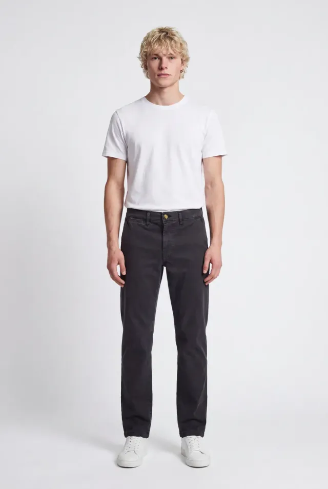 Teddy Smith Pallas Chino JA chino slim antracite cotone