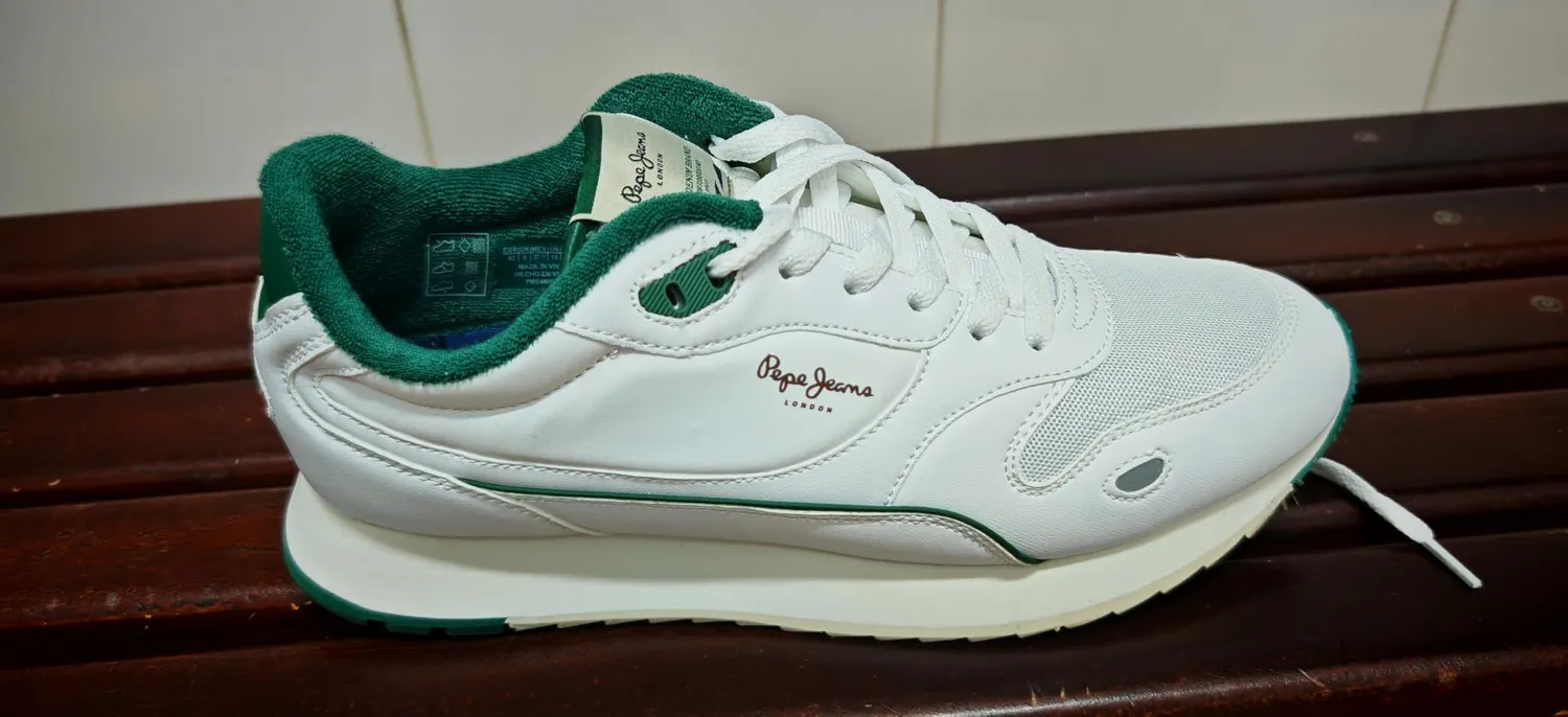 Pepe Jeans Bexley One M sneaker uomo blu navy corsa EVA