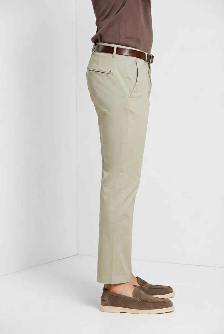 Mason's Torino Flex Chino Uomo Stucco Slim Fit Cotone