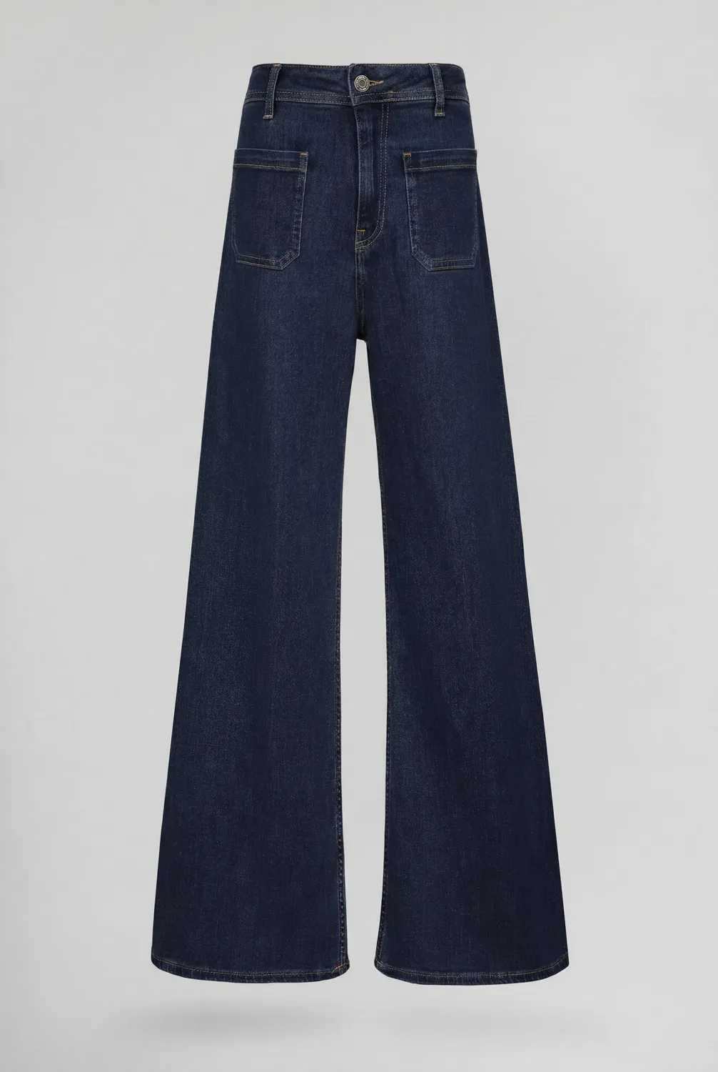 Teddy Smith P-Josefa 4PP jeans flare donna dark blue elasticizzato