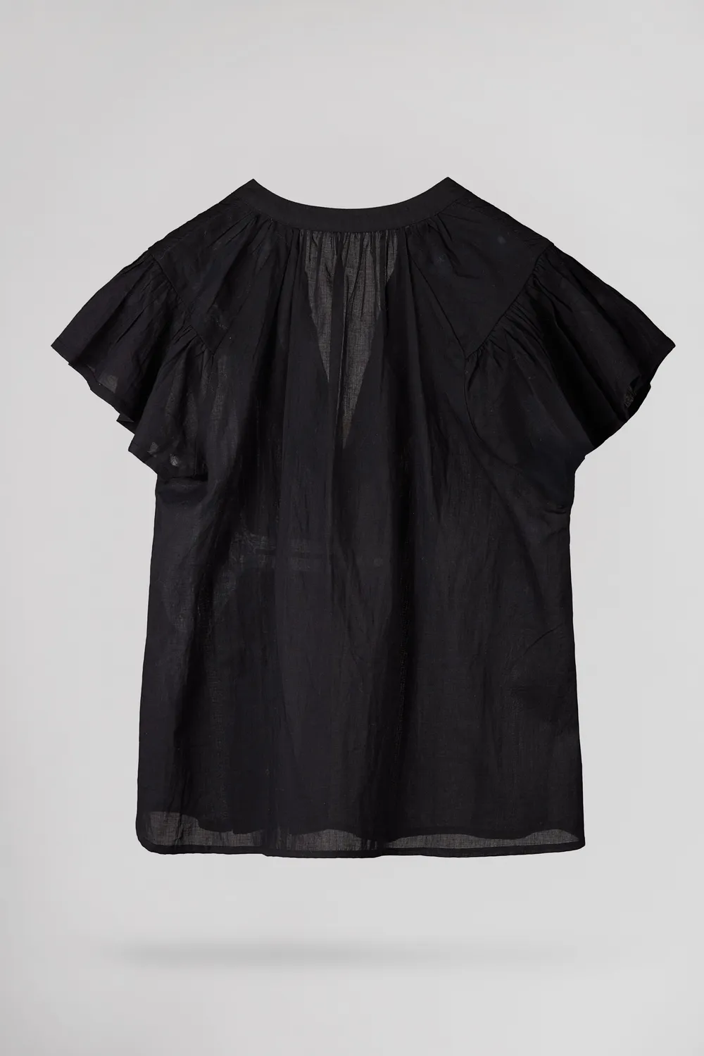 Teddy Smith T-Amanda Top Nero Cotone Donna
