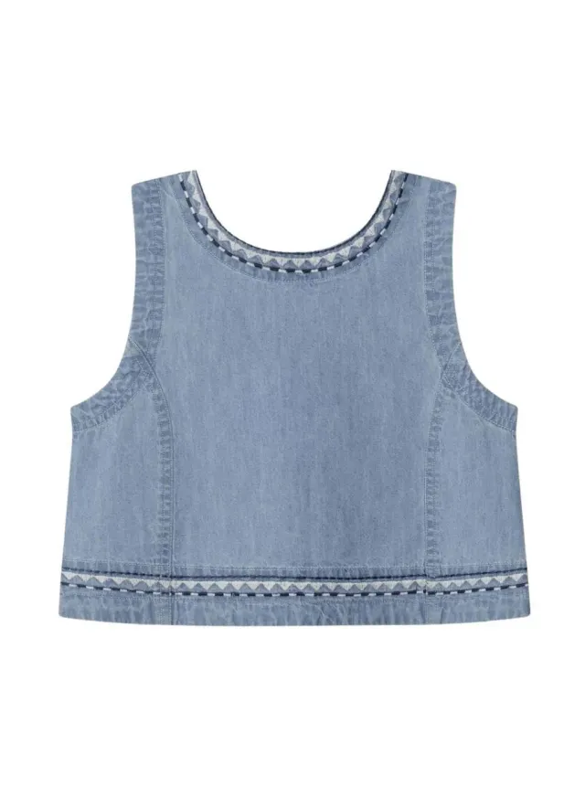 Pepe Jeans Ivy Camicia Bambina 12 Anni Denim
