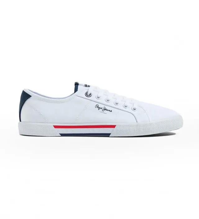 Pepe Jeans Brady sneakers bianche 42 EU