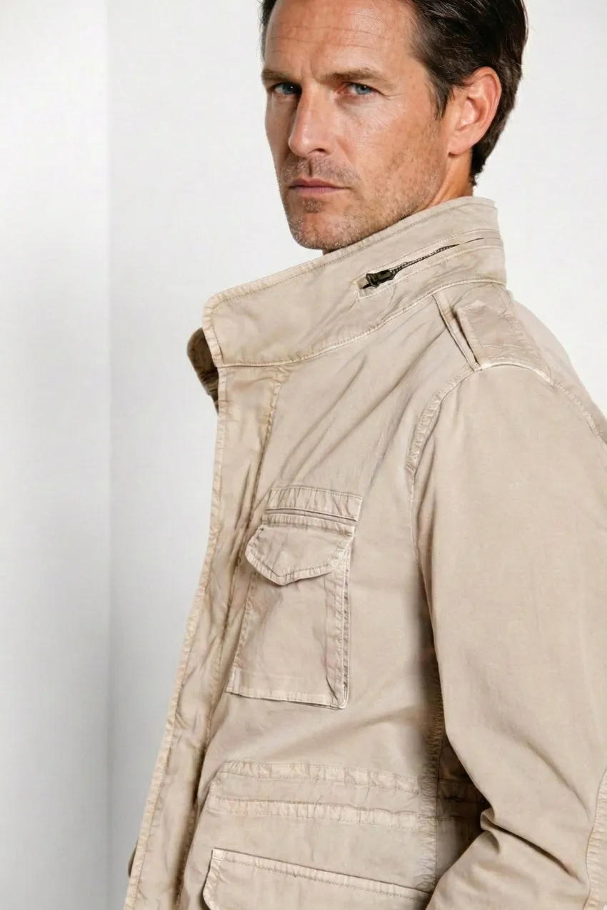 Mason's Jacket M74 giubbotto uomo sabbia twill stretch