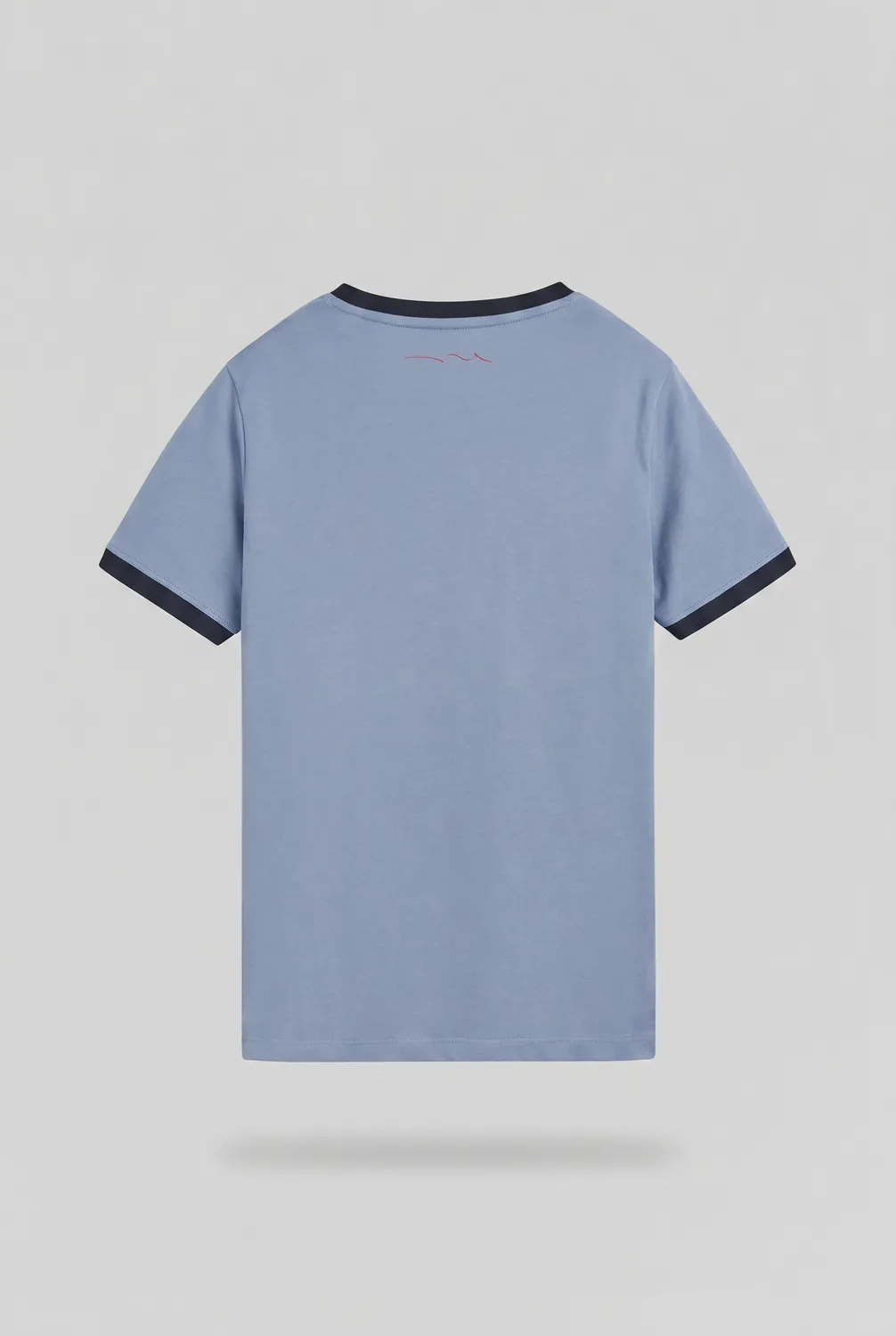 Teddy Smith The-Tee 2 R T-shirt bimbo Bleu Mineral cotone