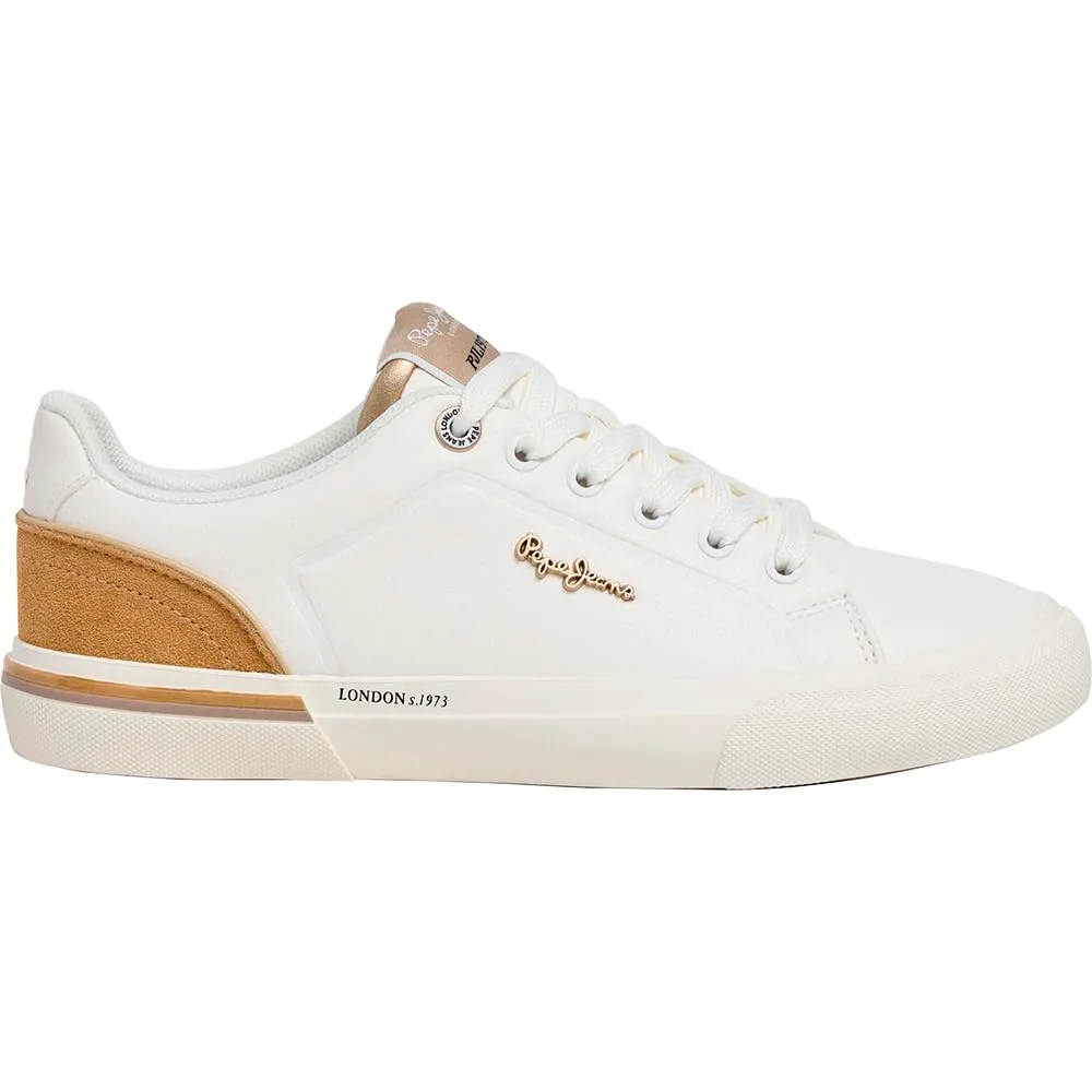 Pepe Jeans Kenton Campus sneakers donna 36 bianco