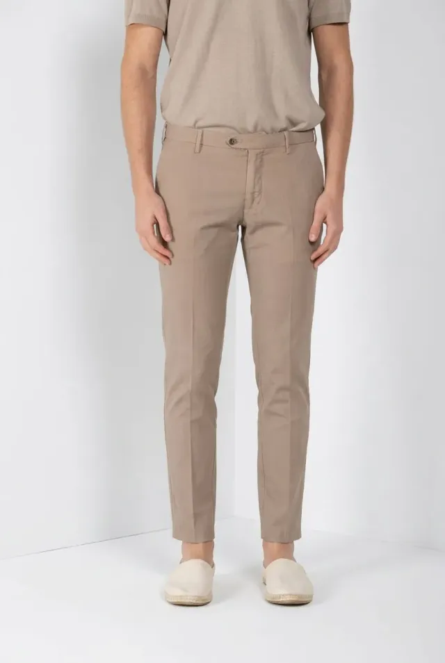 Mason's New York chino uomo beige twill lana regular