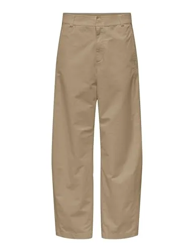 ONLY Onlclair MW Barrel Pant Pnt pantaloni barrel vita media