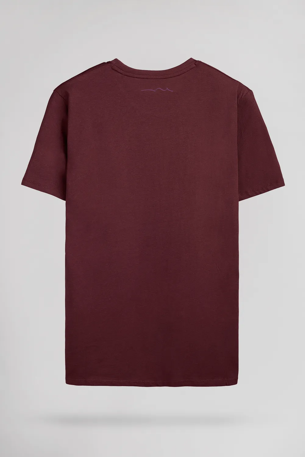 Teddy Smith The Tee 1 t-shirt uomo bordeaux cotone