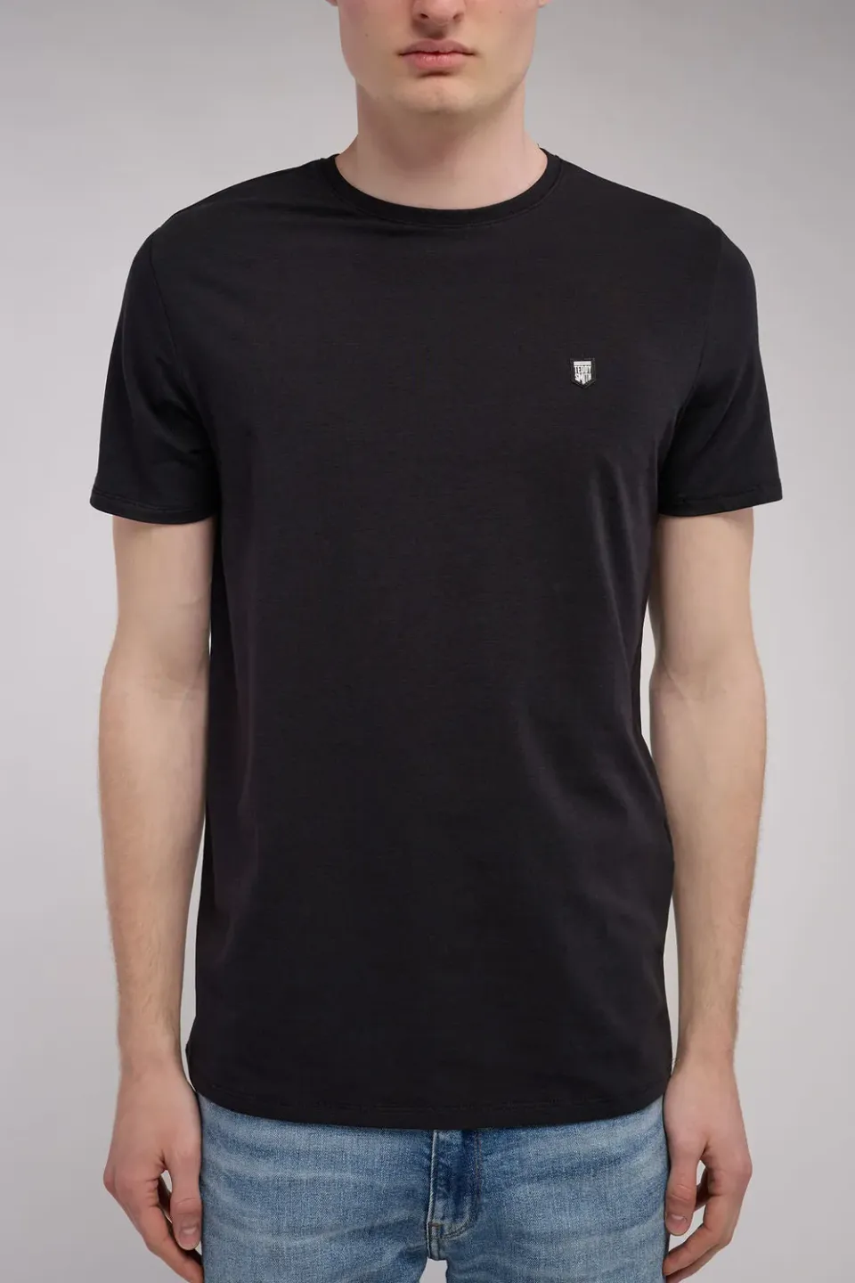Teddy Smith T-Taho t-shirt uomo carbone girocollo