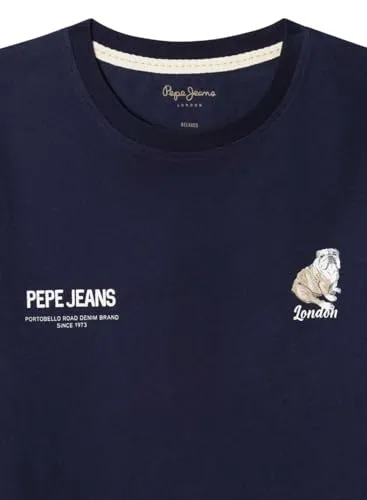 Pepe Jeans Cutbert t-shirt bambino 10 anni grafica