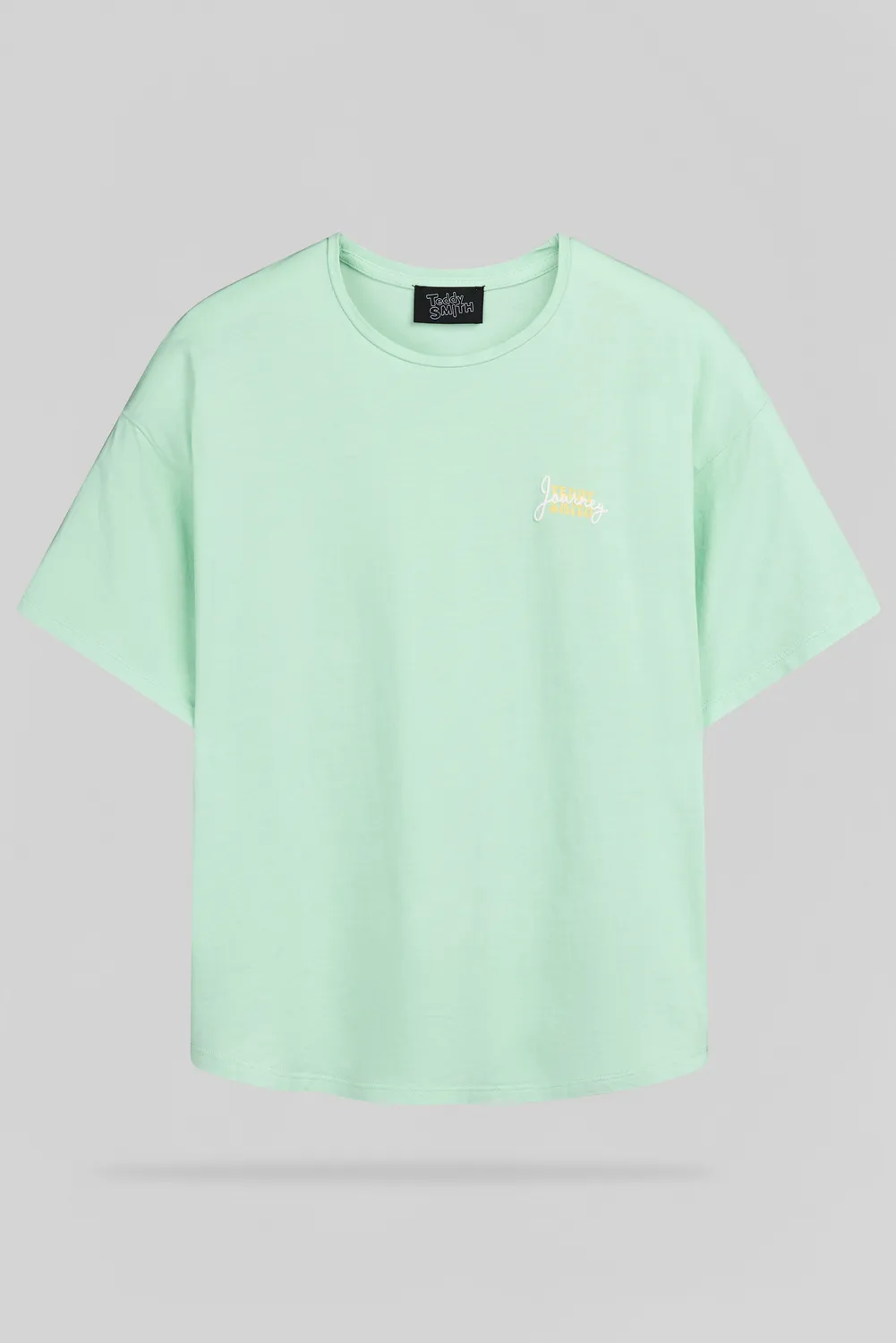 Teddy Smith T-Ally MC maglietta donna verde menta
