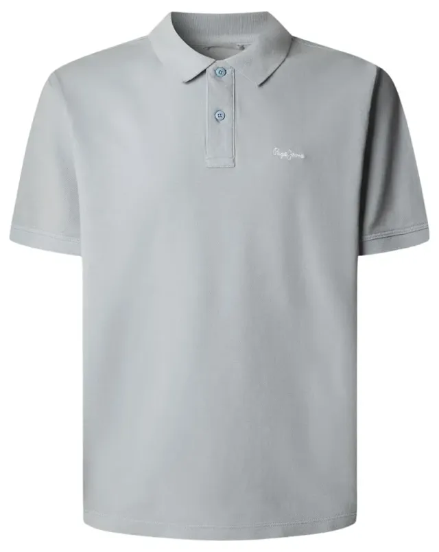 Pepe Jeans PM5400087 polo uomo piquet heavy wash
