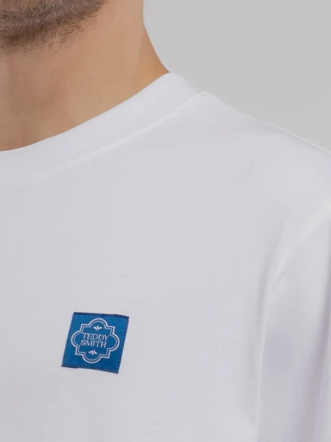 Teddy Smith T-Carmin MC t-shirt uomo bianco cotone
