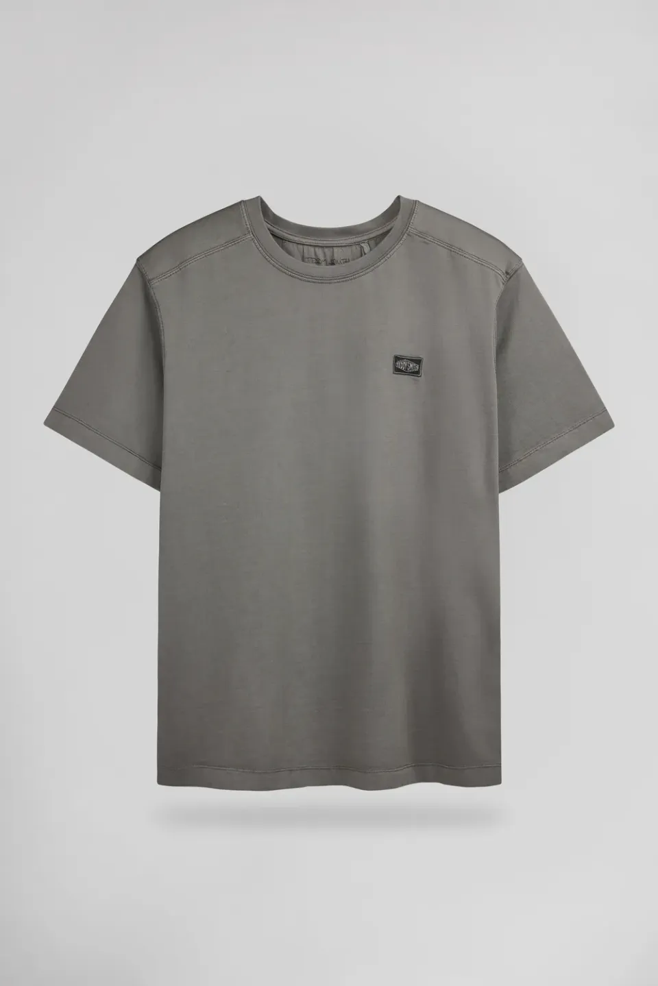 Teddy Smith T-Nateo t-shirt grigia ardesia loose