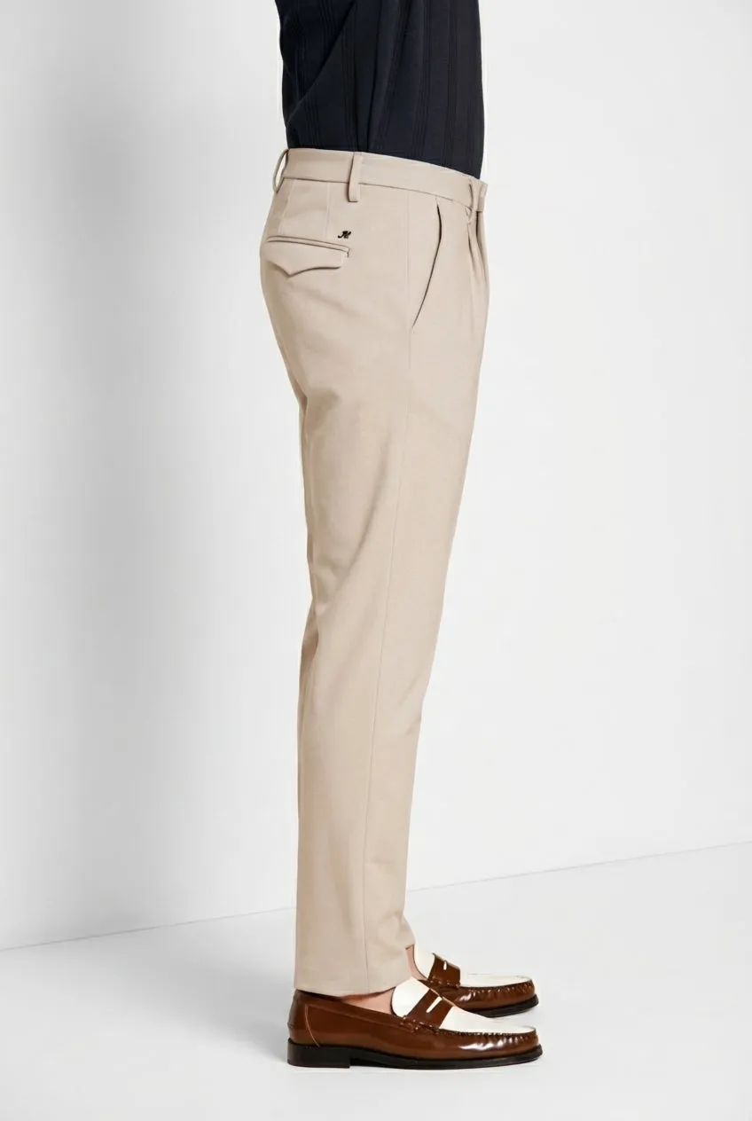 Mason's Torino City 1 Pinces chino uomo beige chiaro slim