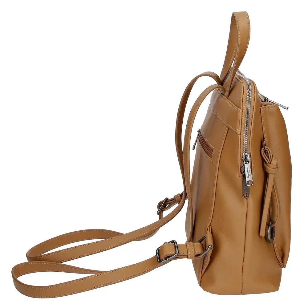 Pepe Jeans Mara zaino ecopelle mostarda piccolo
